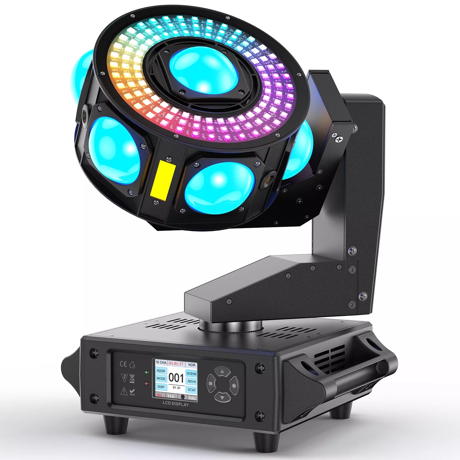 New product Guangmang flying fire meteor moving head light-E15