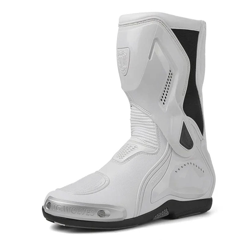 Anti-collision road breathable motorcycle riding boots-K08