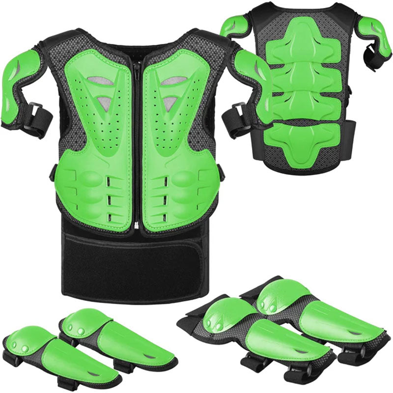 Teenager 5-piece off-road motorcycle gear set - F7