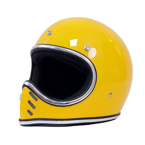 Open-style retro full-face motorcycle helmet-I137