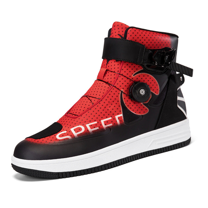 High-top motorcycle sneakers-K111