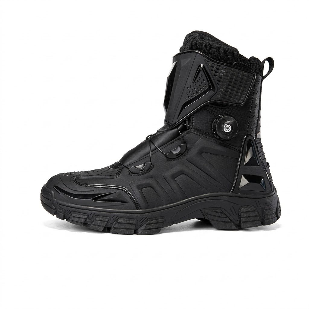 Waterproof Motorcycle Riding Boots Techwear Shoes-K44