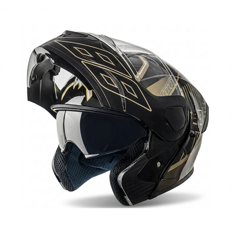 Modular Motorcycle Helmet with Dual Visor-I120