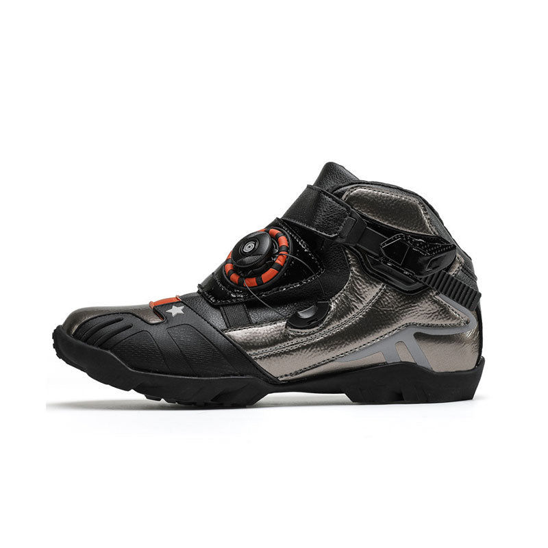 Low-cut adventure motorcycle boots-K137