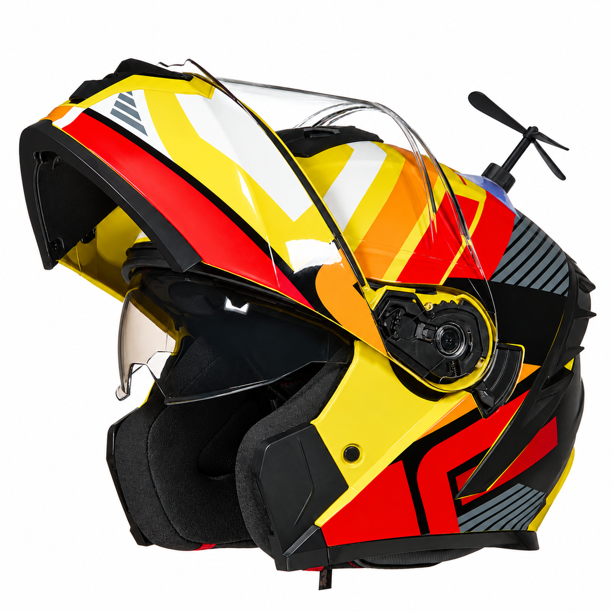 All-Season Windproof and Weather-Resistant Modular Motorcycle Helmet-I279