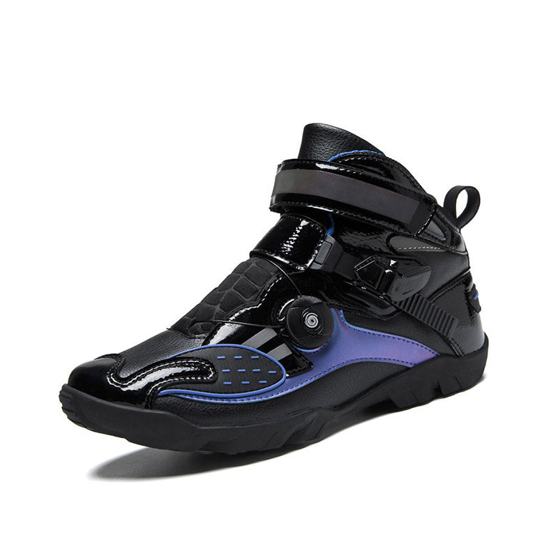 Professional Iridescent Motorcycle Riding Shoes-K135