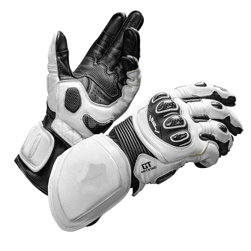Carbon Fiber Shell Windproof Motorcycle Riding Gloves-GT01