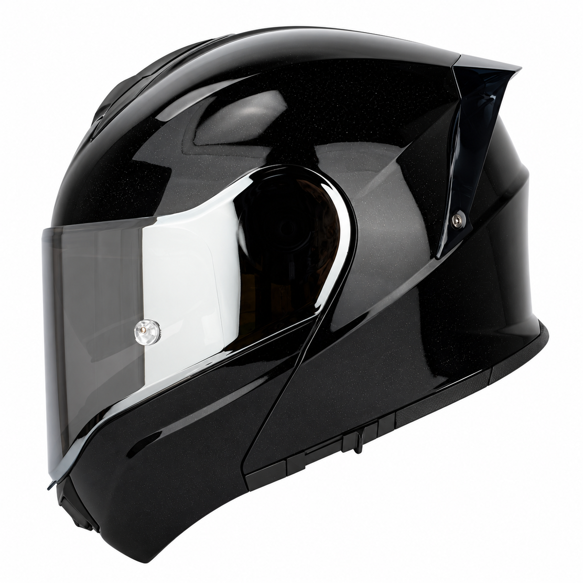 Big-Size Racing-Grade Modular Flip-Up Motorcycle Helmet with Dual-Visor Design - I288
