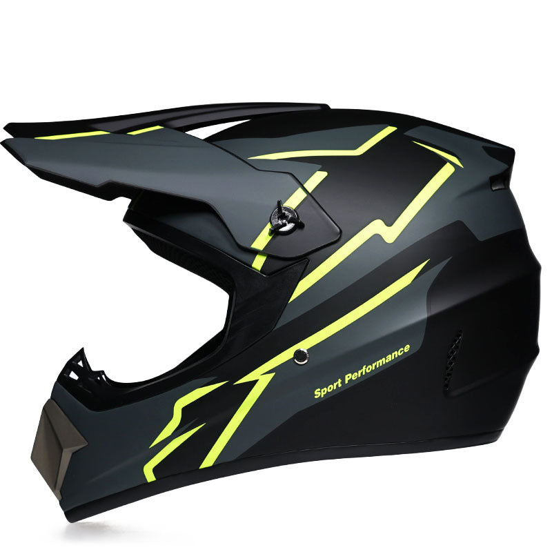 Lightweight full-face off-road motorcycle helmet-I164