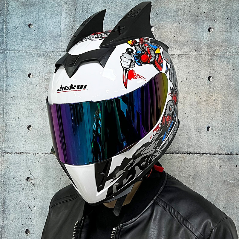 Dual-lens Bluetooth personalized helmet-I68