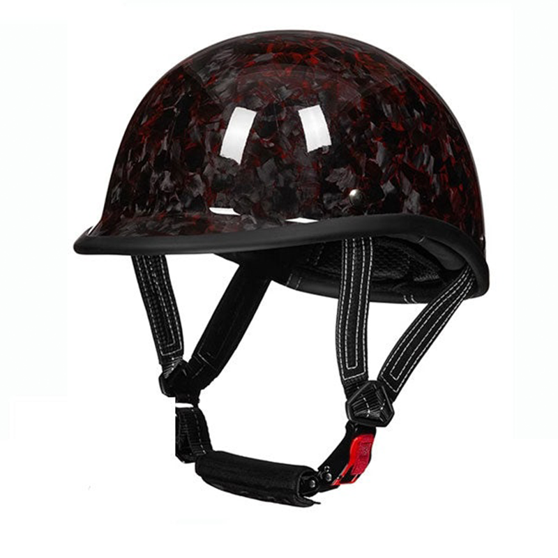 KTVMOTO Carbon fiber motorcycle half-helmet cruiser helmet-I52