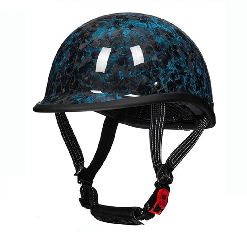 KTVMOTO Carbon fiber motorcycle half-helmet cruiser helmet-I52