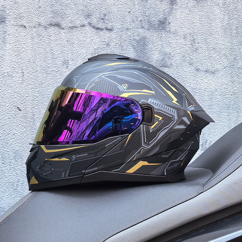 Motorcycle flip helmet-I197