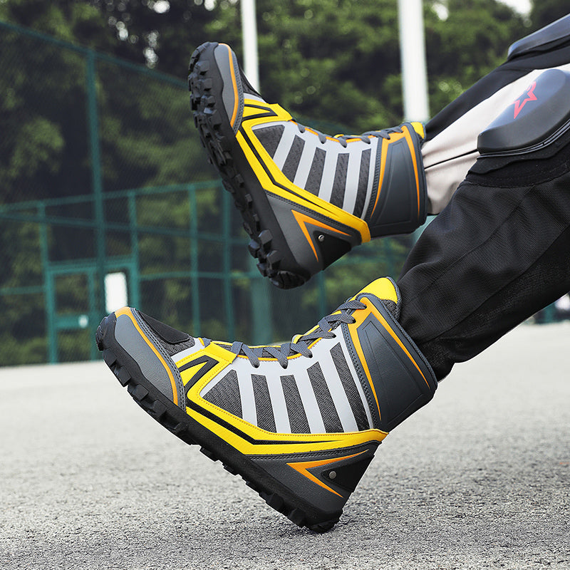 Off-road breathable and comfortable high-top cycling boots - K13