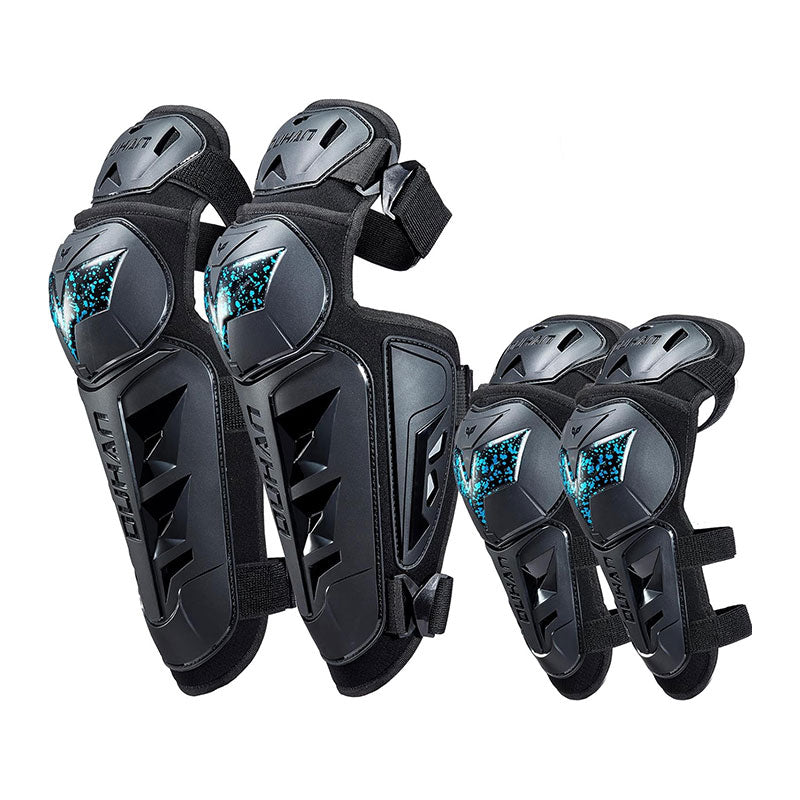 CE2 Motorcycle elbow and knee pads, adjustable protective gear - Y25