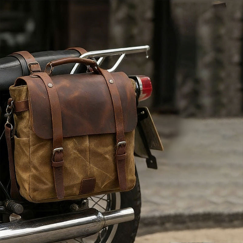 Retro classic motorcycle side bag, suitable for multiple occasions-B07