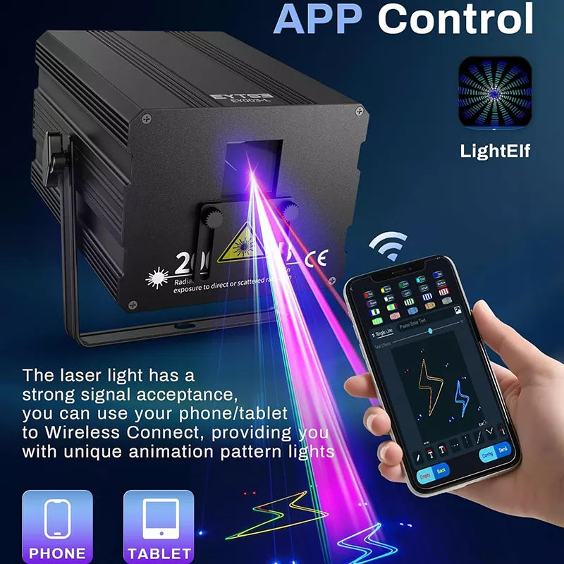 iOS/Android APP IP65 Animation Laser Light-A3