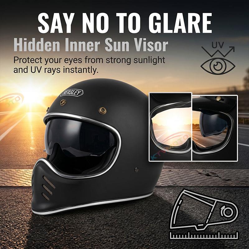 Punk Motorcycle Helmet Cyber Gear- I29