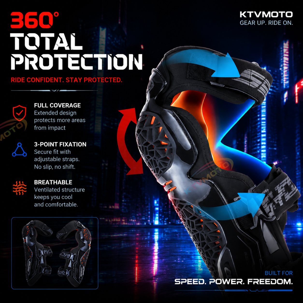 Reflective protective gear for motorcycle riding-Y51
