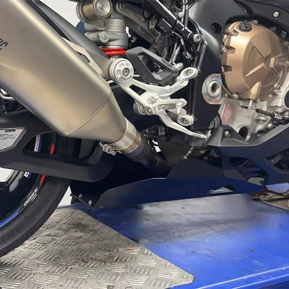 Motorcycle accessories suitable for BMW exhaust belly plate exhaust cover belly plate protection-Z04