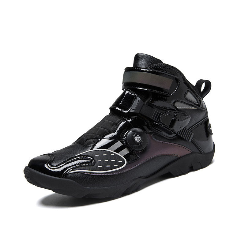 Professional Iridescent Motorcycle Riding Shoes-K135