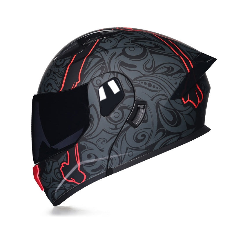 Modular motorcycle helmet-I155