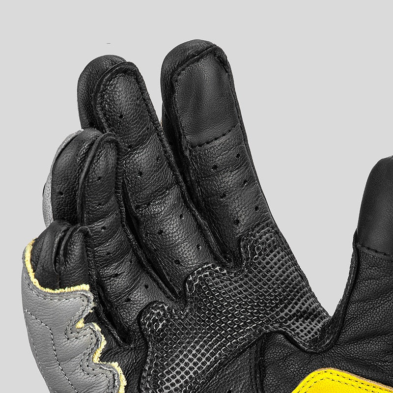 Carbon Fiber Shell Windproof Motorcycle Riding Gloves-GT01