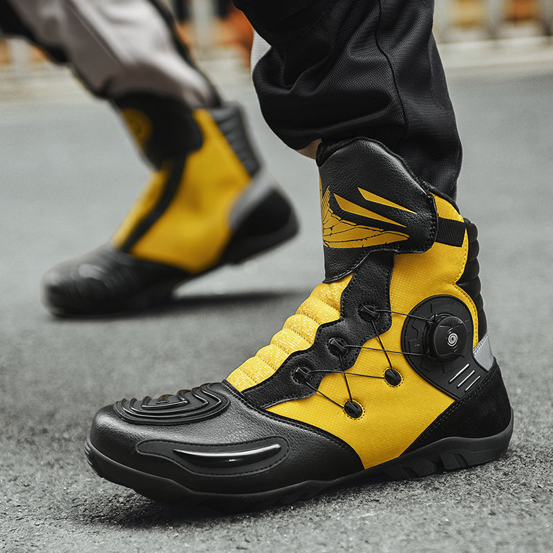 Four-season new style motorcycle riding shoes