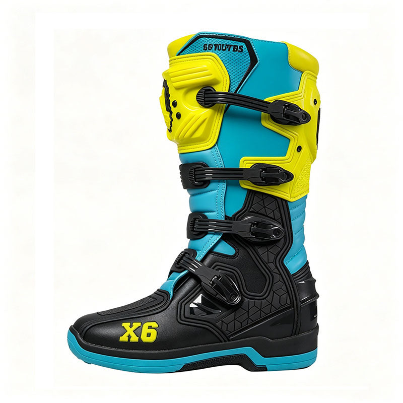 Racing Equipment Long Motorcycle Boots-K11
