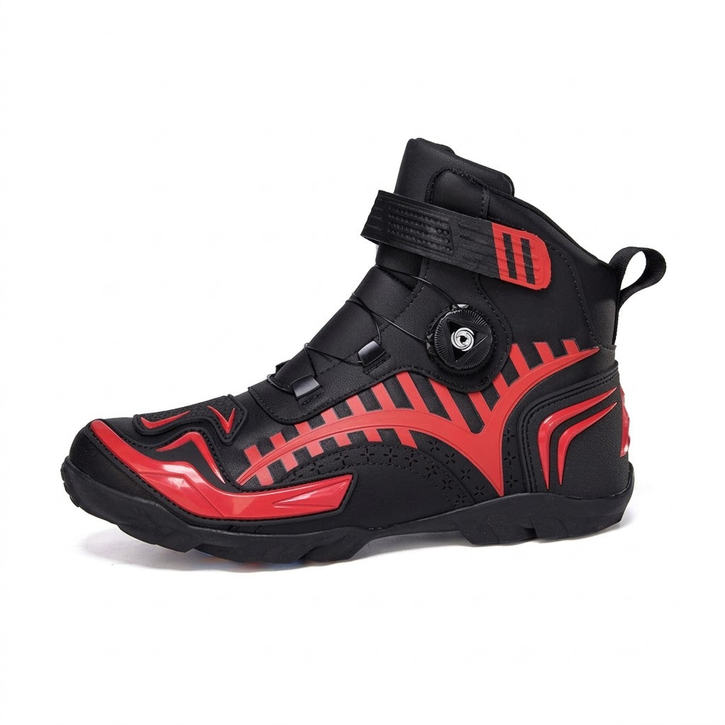 Waterproof Motorcycle Riding Boots with Knob System-K47