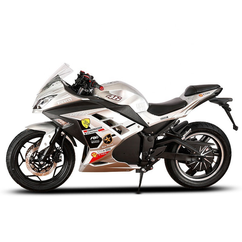 High speed electric motorcycle moped 72v battery