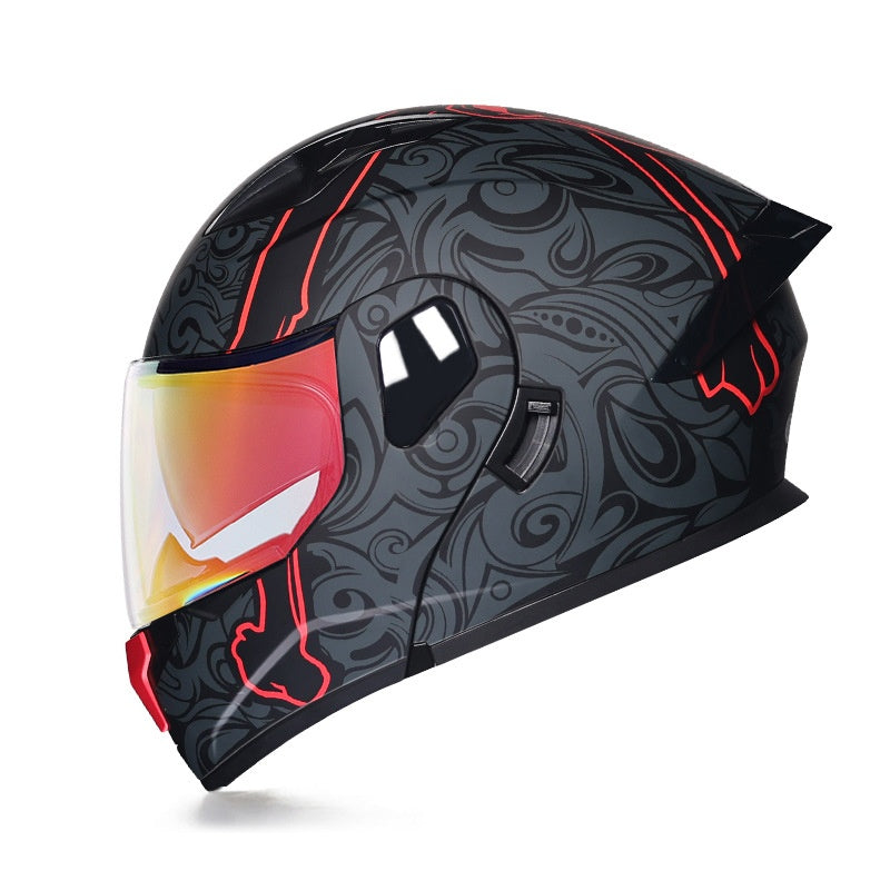 Modular motorcycle helmet-I156