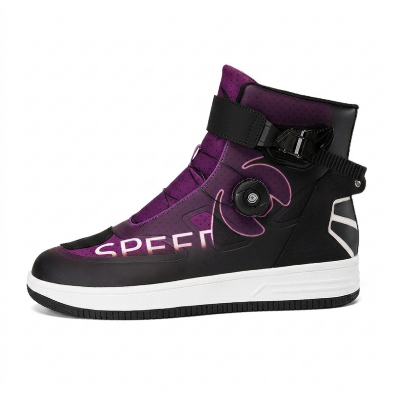 High-top motorcycle sneakers-K111