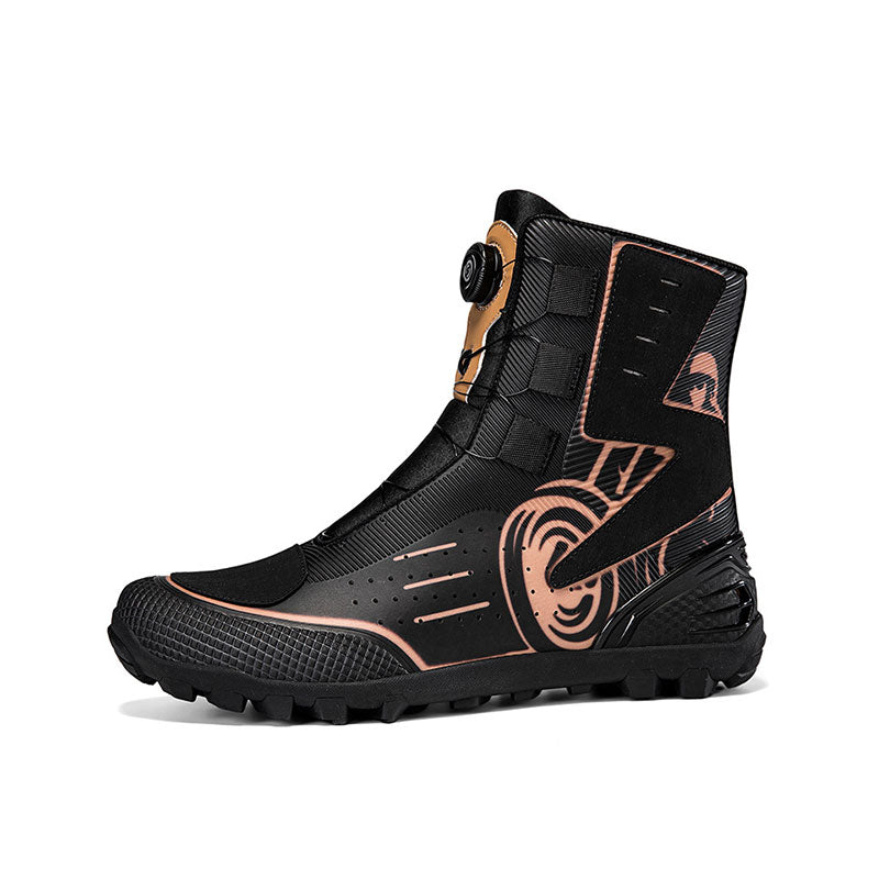 Classic Shock-Absorbing Outdoor Motorcycle Boots-K107