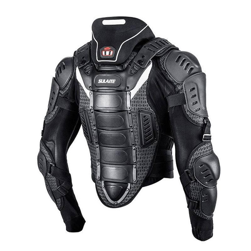 Motorcycle riding suit with neck protection-F20