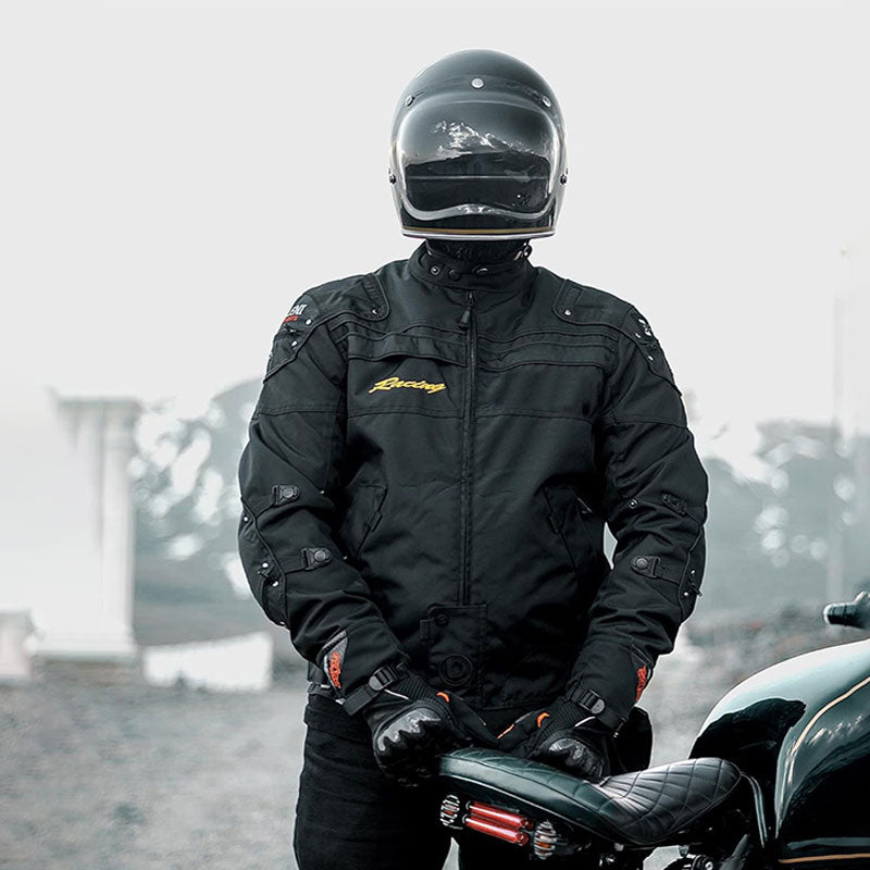 Motorcycle windproof protective riding suit CE certified all seasons-J34