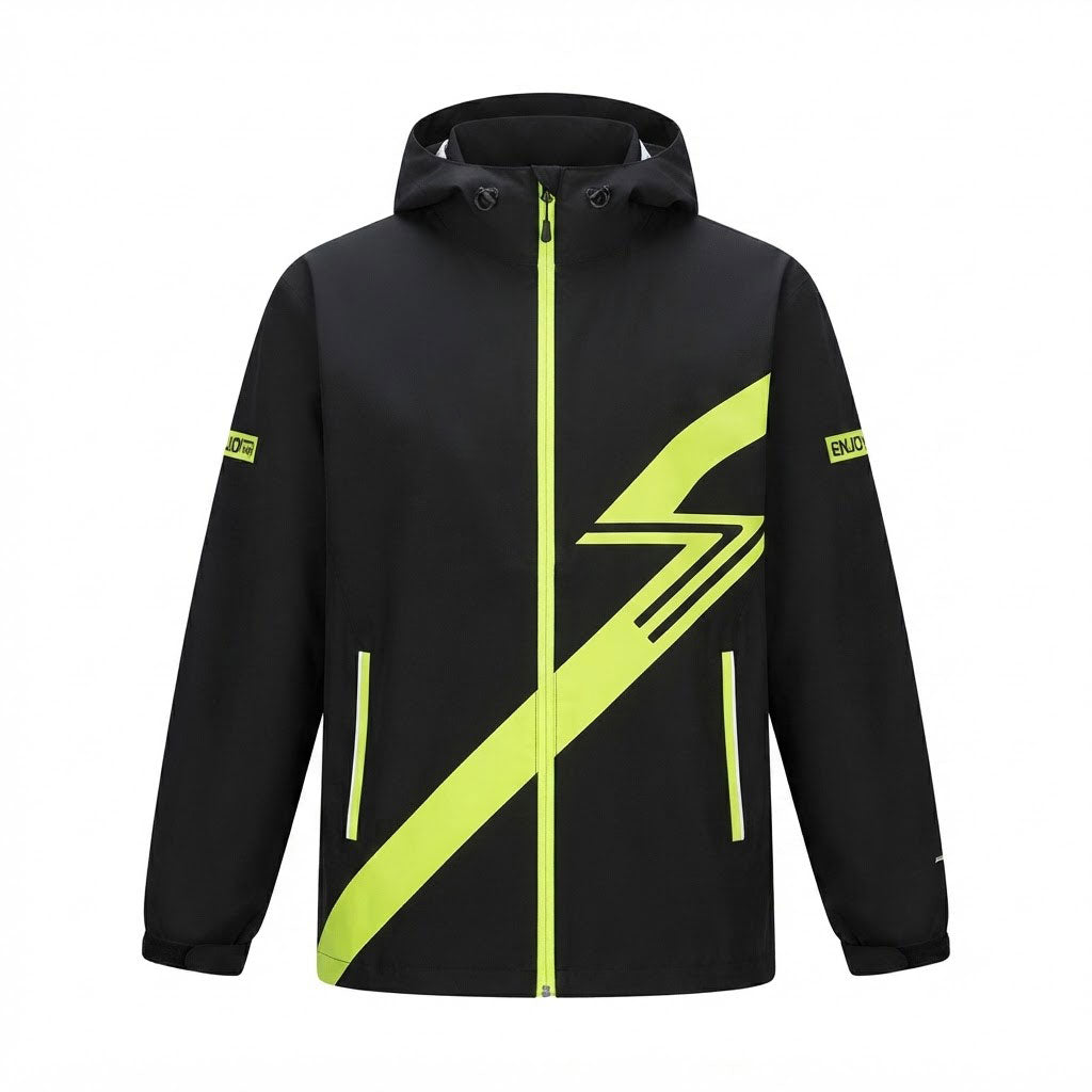 Full-body two-piece motorcycle rain suit-C14
