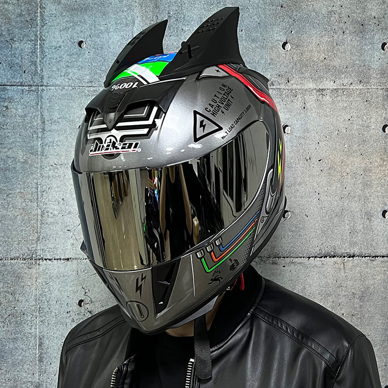 Dual-lens Bluetooth personalized helmet-I69