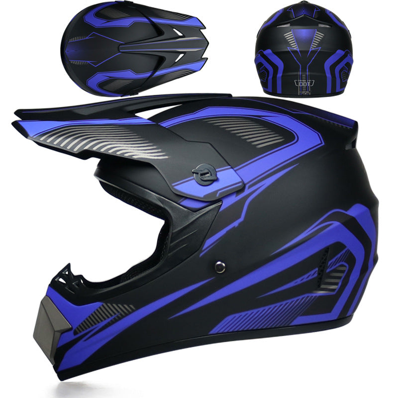 Lightweight full-face off-road motorcycle helmet-I164