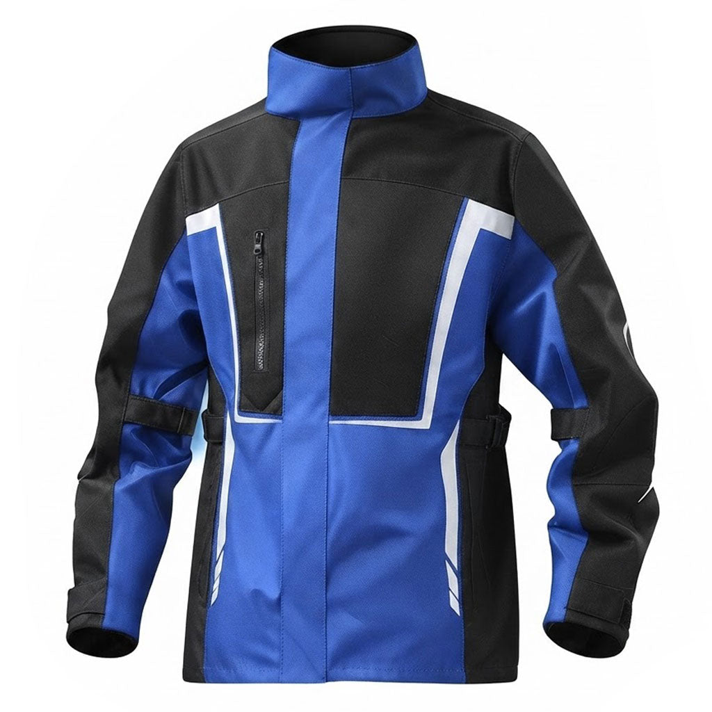 Two-piece reflective Oxford cloth motorcycle rain suit-C15