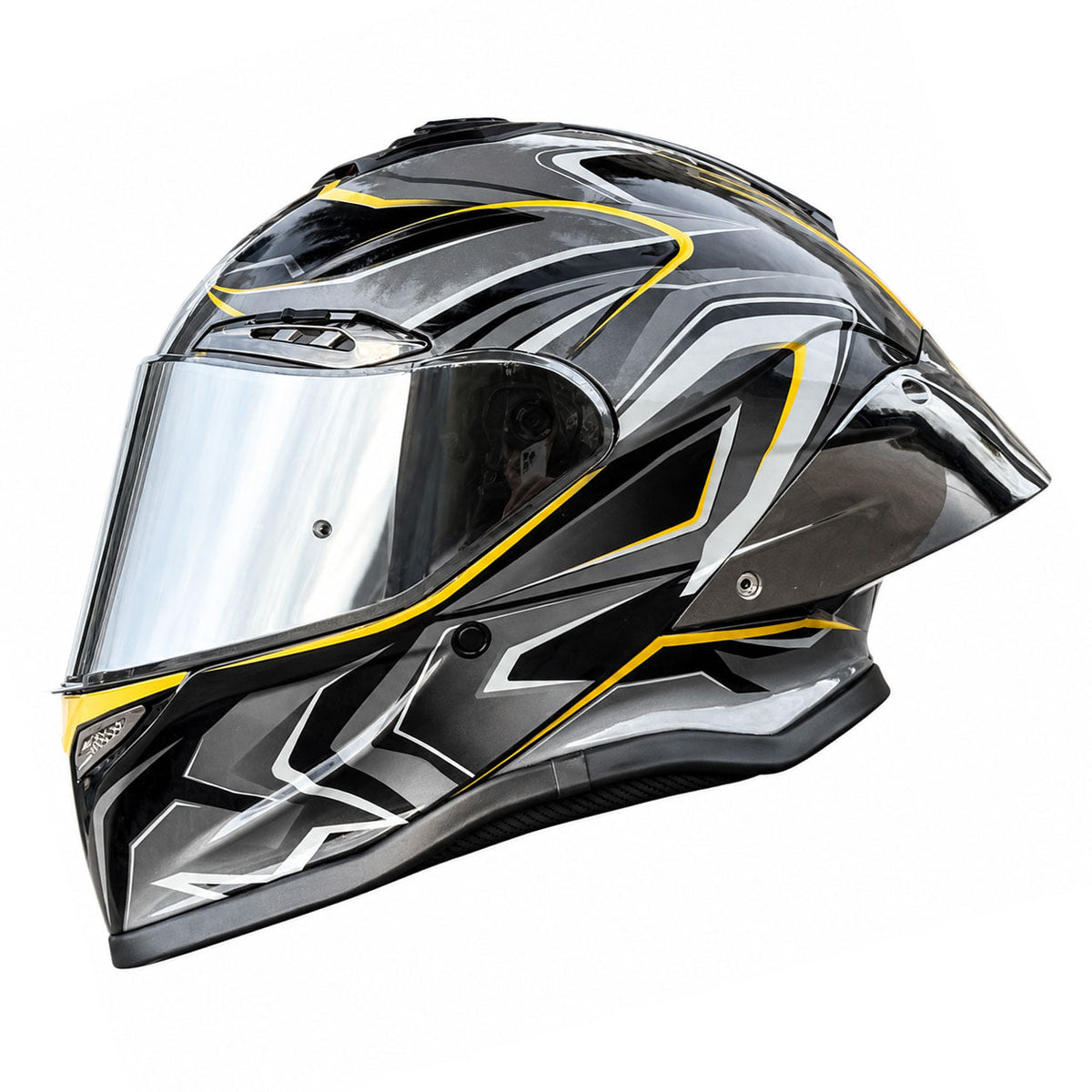 Full-face motorcycle helmet for all-season touring-I307