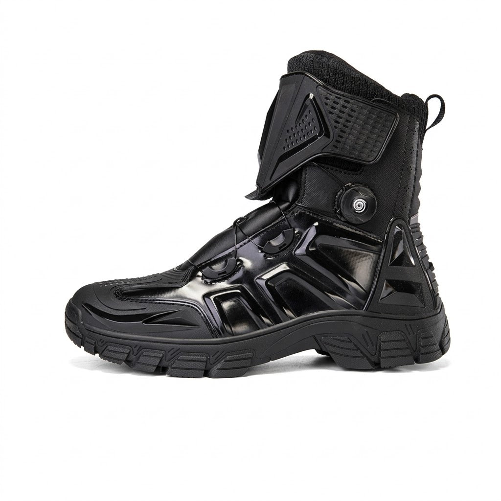 Waterproof Motorcycle Riding Boots Techwear Shoes-K44