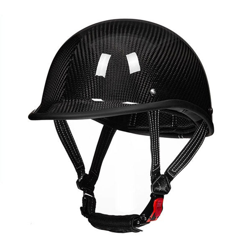 KTVMOTO Carbon fiber motorcycle half-helmet cruiser helmet-I52
