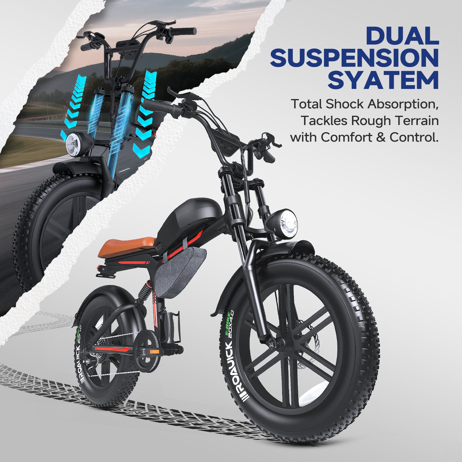 7-Speed All-Terrain Electric Bicycle – BK20