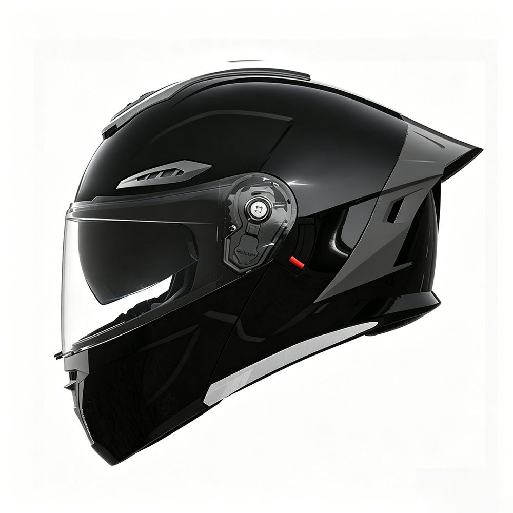 Modular Motorcycle Helmet with Dual Visor-I126