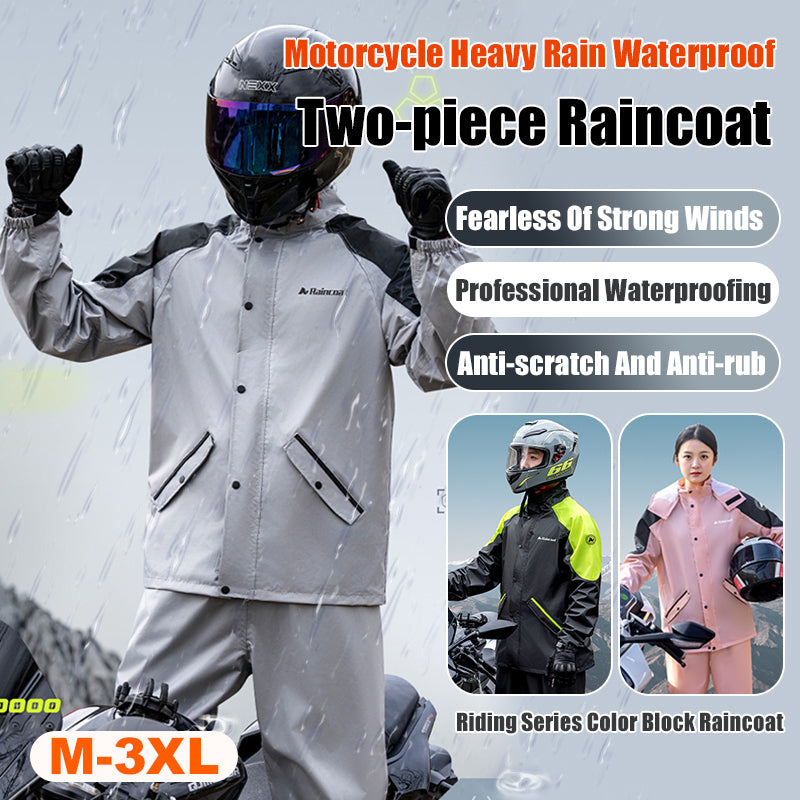 Extended Rainproof Two-Piece Lightweight Pants Set - C06