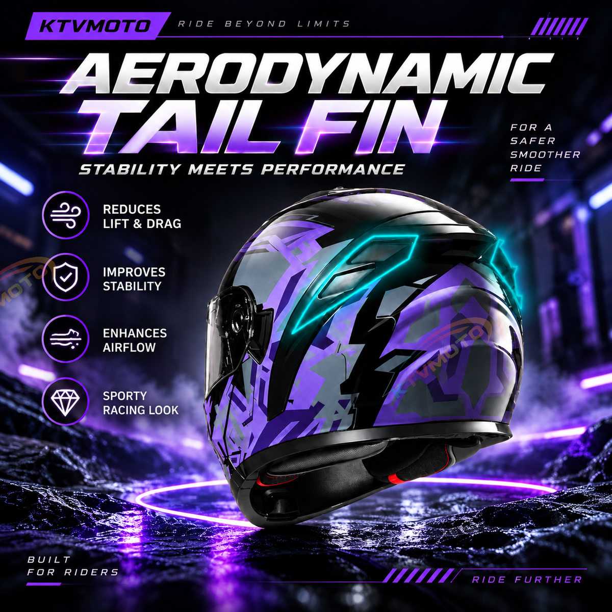 All-Season Windproof and Weather-Resistant Modular Motorcycle Helmet-I279