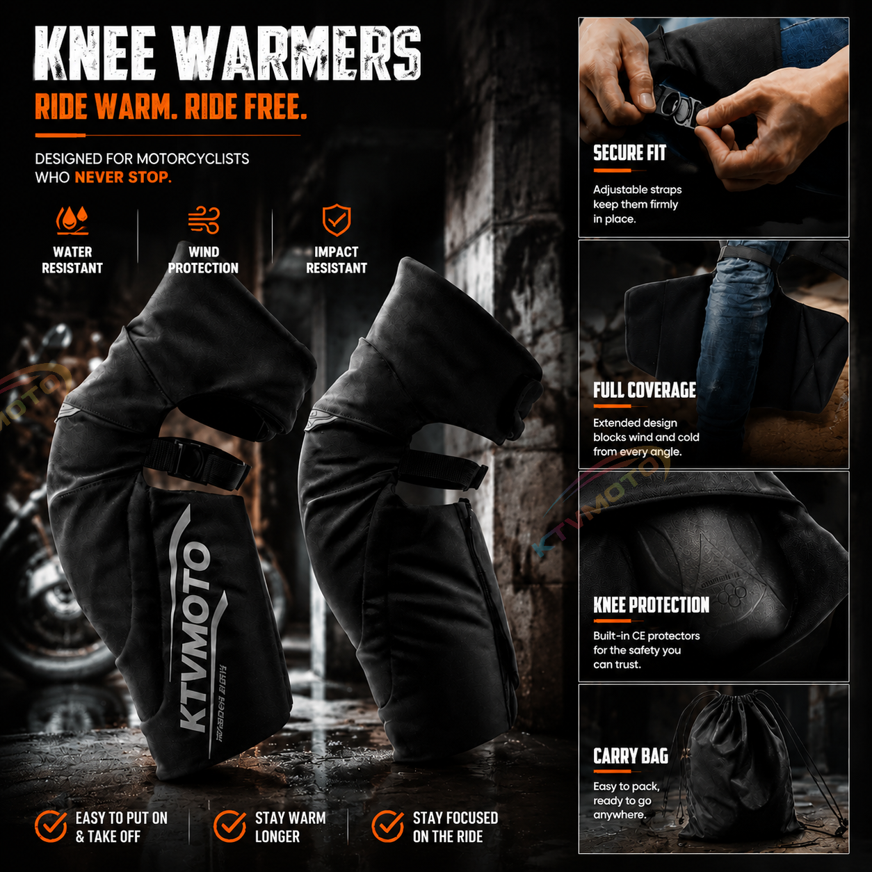 CE-certified reflective protective gear for street motorcycles-Y35
