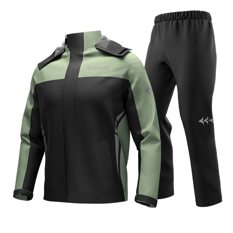 Motorcycle outdoor ultra-thin waterproof raincoat jacket-J19
