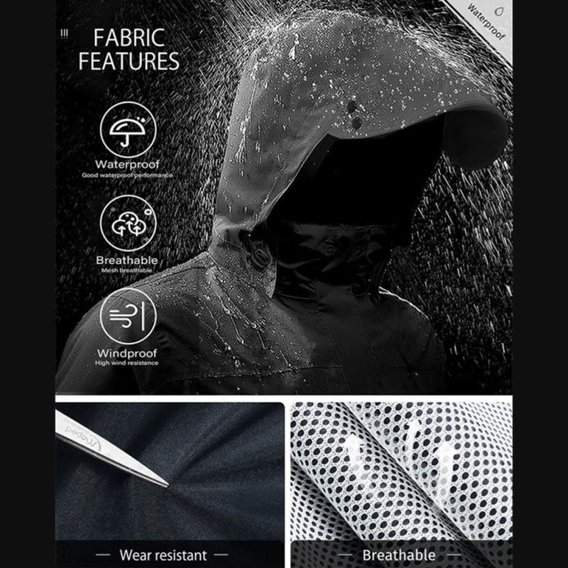 Motorcycle waterproof raincoat set - C01